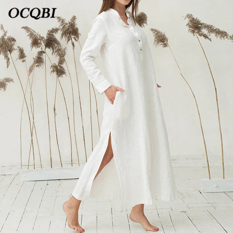 Plus Size S-6XL Casual Maxi Loose Beach Sundress 2018 Women Summer Hot Sexy Vintage Fashion Pockets Dress
Plus Size S-6XL Casual Maxi Loose Beach Sundress 2018 Women Summer Hot Sexy Vintage Fashion Pockets Dress