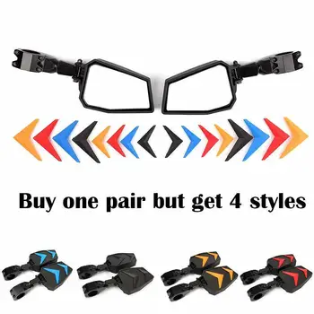 KEMiMOTO 1.75" Side Rear View Mirrors w/ Black Orange Blue Red Inserts for Polaris RZR 800 900 1000 XP Turbo for Kawasaki 08-19
KEMiMOTO 1.75" Side Rear View Mirrors w/ Black Orange Blue Red Inserts for Polaris RZR 800 900 1000 XP Turbo for Kawasaki 08-19