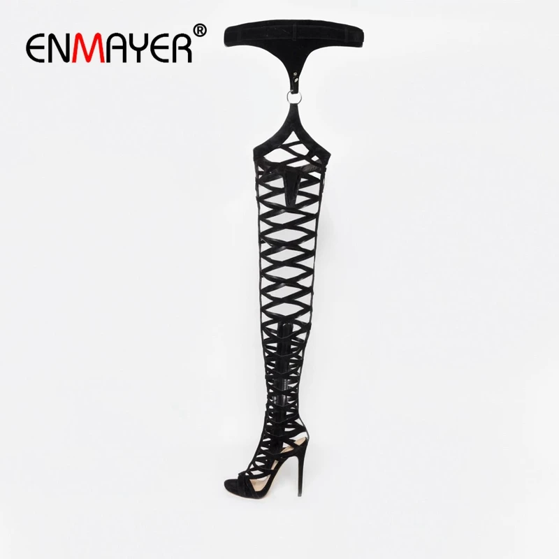 ENMAYER Solid Classics Woman Shoes Open Toe Heels High Heels Sandals Women Summer Shoes Size 35-42 ZYL2813
ENMAYER Solid Classics Woman Shoes Open Toe Heels High Heels Sandals Women Summer Shoes Size 35-42 ZYL2813