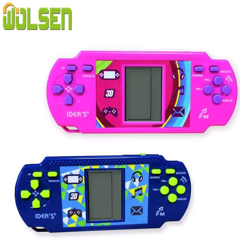 WOLSEN CHEAPER Tetris Brick Handheld Game Player Pocket Toy Handy console Brick Game Radio function great gift for kid
WOLSEN CHEAPER Tetris Brick Handheld Game Player Pocket Toy Handy console Brick Game Radio function great gift for kid