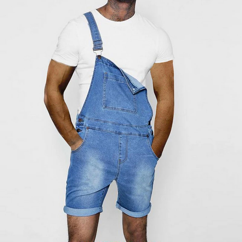HEFLASHOR 2019 Trend Men Jeans Overalls Male Jeans Jumpsuit Summer Disstressed Denim Bib Overalls Fashion Jeans Suspender Pants
HEFLASHOR 2019 Trend Men Jeans Overalls Male Jeans Jumpsuit Summer Disstressed Denim Bib Overalls Fashion Jeans Suspender Pants