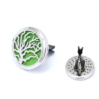 2017 New 38mm Stainless Steel Tree Trunk Round Aromatherapy/Essential Oil Diffuser Perfume Locket Clip for Car
2017 New 38mm Stainless Steel Tree Trunk Round Aromatherapy/Essential Oil Diffuser Perfume Locket Clip for Car