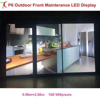 Front mainterance customizable P6 outdoor waterproof metal cabinet display advertisement screen
Front mainterance customizable P6 outdoor waterproof metal cabinet display advertisement screen