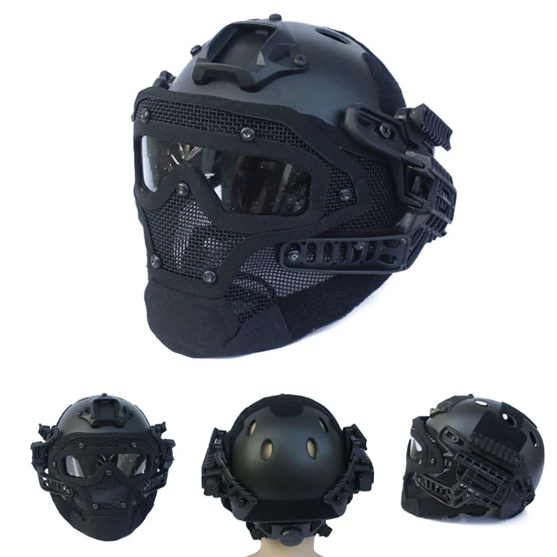 New Tactical Multi-function Helmet G4 System/Set PJ Helmet with Goggle for Military Airsoft Paintball WarGame free shipping
New Tactical Multi-function Helmet G4 System/Set PJ Helmet with Goggle for Military Airsoft Paintball WarGame free shipping