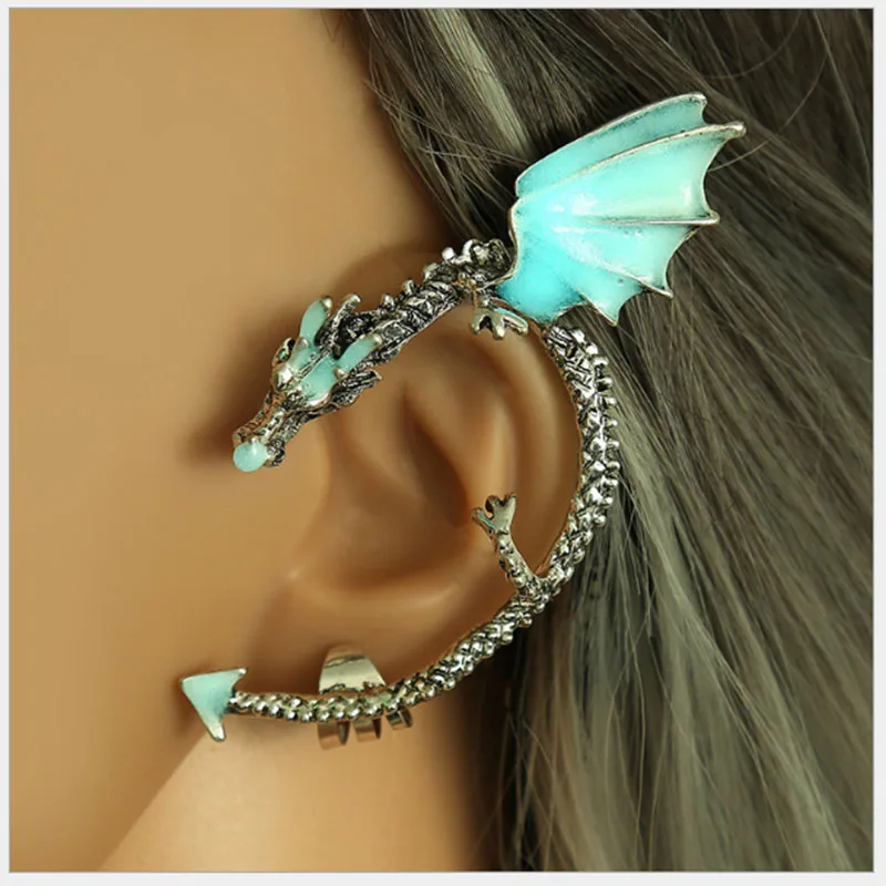 2018 jing yang earrings set earing creative punk style luminous dragon hook retro earrings ladies men's jewelry earing
2018 jing yang earrings set earing creative punk style luminous dragon hook retro earrings ladies men's jewelry earing