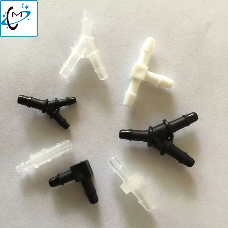 50PCS Eco solvent printer Plastic Y shape connector ink hose pipe connector adapter for Roland Mutoh Xuli Galaxy tube fitting
50PCS Eco solvent printer Plastic Y shape connector ink hose pipe connector adapter for Roland Mutoh Xuli Galaxy tube fitting