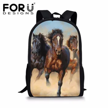 FORUDESIGNS School Bag for Teenager Girls Primary Students Schoolbag Oil Painting Horse Children Book Bag Boys Soft School Bag
FORUDESIGNS School Bag for Teenager Girls Primary Students Schoolbag Oil Painting Horse Children Book Bag Boys Soft School Bag