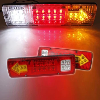 12V Waterproof 19 LED Car Truck Trailer Lorry Brake Stop Turn Tail Light Lamp lights Boat Trailer Taillights Car Accessories
12V Waterproof 19 LED Car Truck Trailer Lorry Brake Stop Turn Tail Light Lamp lights Boat Trailer Taillights Car Accessories