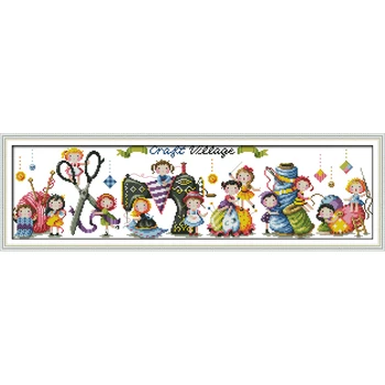 Everlasting Love Christmas Craft Village Ecological Cotton Chinese Cross Stitch Kits Counted Stamped 11 CT 14 CT Sales Promotion
Everlasting Love Christmas Craft Village Ecological Cotton Chinese Cross Stitch Kits Counted Stamped 11 CT 14 CT Sales Promotion