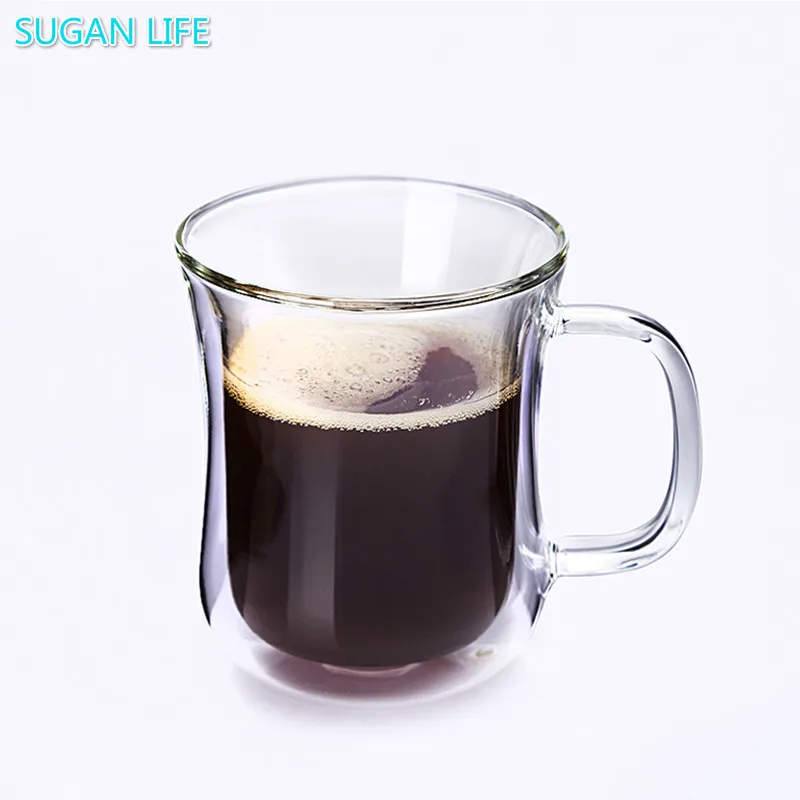 Double Wall Glass Cup Tea Coffee Cup Set with Handmade Heat-resistant Creative Mug Tea Mugs Transparent Drinkware 80ml/200ml
Double Wall Glass Cup Tea Coffee Cup Set with Handmade Heat-resistant Creative Mug Tea Mugs Transparent Drinkware 80ml/200ml