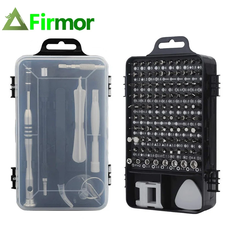 FIRMOR 110 in 1 Set Precision Magnetic Screwdriver Bit Torx Set Multi-function Hand Screwdriver Set Repair Tools For Phone PC
FIRMOR 110 in 1 Set Precision Magnetic Screwdriver Bit Torx Set Multi-function Hand Screwdriver Set Repair Tools For Phone PC
