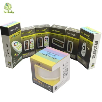 Mi.light LED Controller RGB RGBW Wireless Touch 4-zone Remote control Dimming Wifi for LED Bulb Strip 5050 3528
Mi.light LED Controller RGB RGBW Wireless Touch 4-zone Remote control Dimming Wifi for LED Bulb Strip 5050 3528