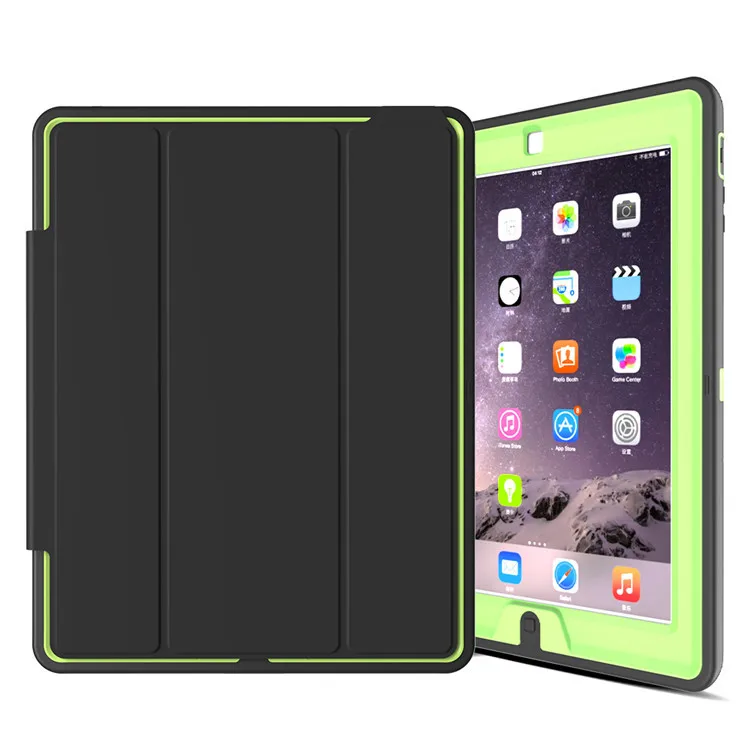 Case For apple ipad 4 Kids Safe Shockproof TPU Stand Cover for ipad 2/3/4 tablet 360 full protection 11