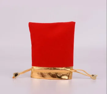 50pcs 7x9cm/9x12cm Gold bead Drawstring Velvet pouch Wedding Christmas Birthday Party Gift Decoration Velvet Bags Black/Red
50pcs 7x9cm/9x12cm Gold bead Drawstring Velvet pouch Wedding Christmas Birthday Party Gift Decoration Velvet Bags Black/Red