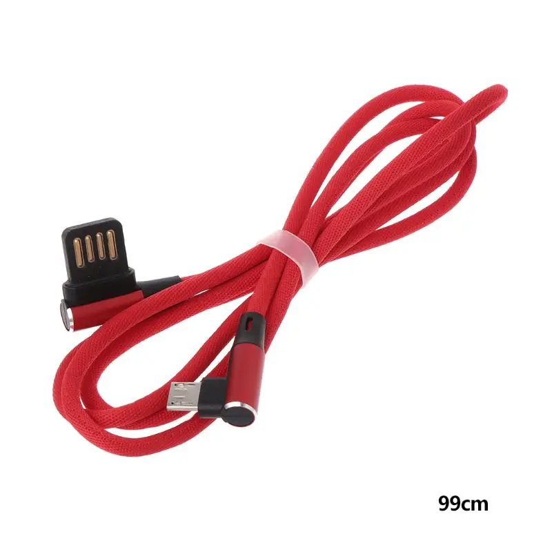 90 Degree Double Elbow Data Cable Charging Line Wire Cord Replacement for Samsung Huawei Xiaomi Android Smart Phones Accessories
90 Degree Double Elbow Data Cable Charging Line Wire Cord Replacement for Samsung Huawei Xiaomi Android Smart Phones Accessories