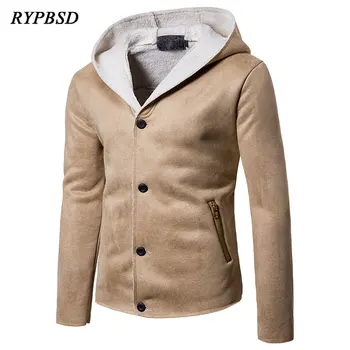 Suede Men Jacket Parka Winter Hooded Vintage Khaki Faux Suede Jacket Men 2018 New Casual Zipper Fleece Warm Suede Outerwear
Suede Men Jacket Parka Winter Hooded Vintage Khaki Faux Suede Jacket Men 2018 New Casual Zipper Fleece Warm Suede Outerwear