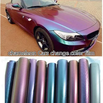 New 152*20cm Auto Whole Body Stickers Shiny Chameleon car Film Car Styling Turned Change Color Protection Snakeskin
New 152*20cm Auto Whole Body Stickers Shiny Chameleon car Film Car Styling Turned Change Color Protection Snakeskin