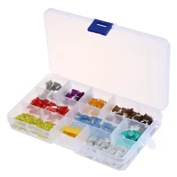 140pcs Assorted Auto Car Truck Micro-Mini Blade Fuse Assortment 2 3 5 7.5 10 15 20 25 30 35 40AMP Car Boat Truck SUV Automotive
140pcs Assorted Auto Car Truck Micro-Mini Blade Fuse Assortment 2 3 5 7.5 10 15 20 25 30 35 40AMP Car Boat Truck SUV Automotive