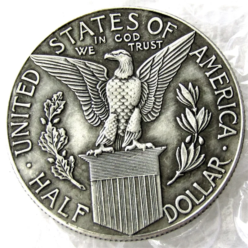 1915-S Panama Pacific Exposition Commemorative Half Dollar Copy Coins Silver Plated
1915-S Panama Pacific Exposition Commemorative Half Dollar Copy Coins Silver Plated