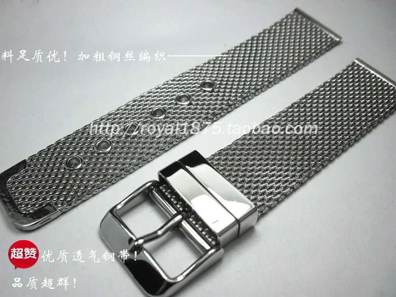 2020 new design Quality Milan strap Watchband bracelet 20mm 22mm strap braided 304 steel belt mesh belt for man Brand straps
2020 new design Quality Milan strap Watchband bracelet 20mm 22mm strap braided 304 steel belt mesh belt for man Brand straps