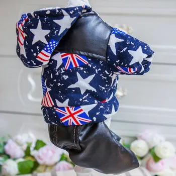 Waterproof Pet Puppy Dog Clothes Winter Outwear US flag Costume Warm Parkas Down Coat Chihuahua Yorkies Apparel
Waterproof Pet Puppy Dog Clothes Winter Outwear US flag Costume Warm Parkas Down Coat Chihuahua Yorkies Apparel