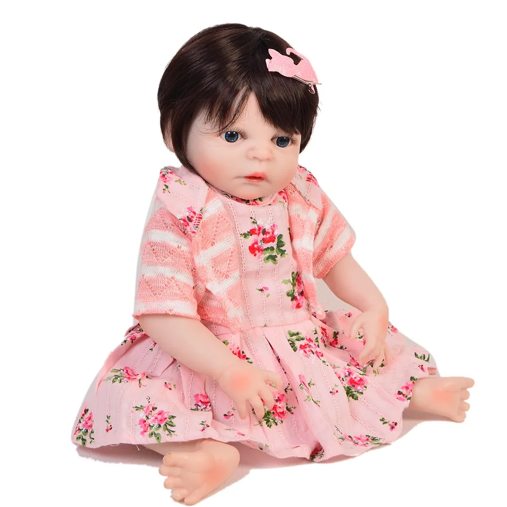 Realistic Princess Dolls Bebe Doll Reborn 48cm Silicone Reborn Baby Doll Adorable Lifelike Girl Kid Surprize Doll Bedtime Play
Realistic Princess Dolls Bebe Doll Reborn 48cm Silicone Reborn Baby Doll Adorable Lifelike Girl Kid Surprize Doll Bedtime Play