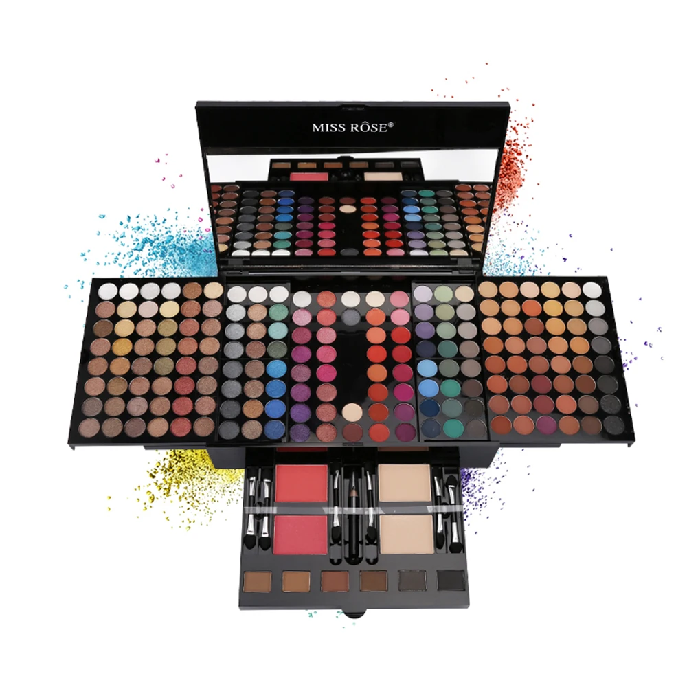 Miss Rose Clearance Cosmetics 180 Colors Matte Glitter Eyeshadow Palette Powder Eye Makeup Maquiagem Eye Shadow Make Up Kit
Miss Rose Clearance Cosmetics 180 Colors Matte Glitter Eyeshadow Palette Powder Eye Makeup Maquiagem Eye Shadow Make Up Kit