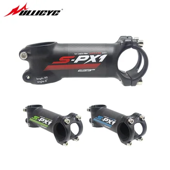 Ullicyc Aluminum carbon stem leagth 6/17 degree 60/70/80/90/100/110mm road bike faucet bicycle parts 3K matte/gloss 135g LGA40
Ullicyc Aluminum carbon stem leagth 6/17 degree 60/70/80/90/100/110mm road bike faucet bicycle parts 3K matte/gloss 135g LGA40