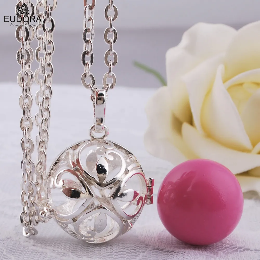 Mexican Lucky Belly Eudora Harmony Ball Locket Cage Baby Chimes Bola Pendant Necklace Pregnant Angel Sound Ball +Chian
Mexican Lucky Belly Eudora Harmony Ball Locket Cage Baby Chimes Bola Pendant Necklace Pregnant Angel Sound Ball +Chian