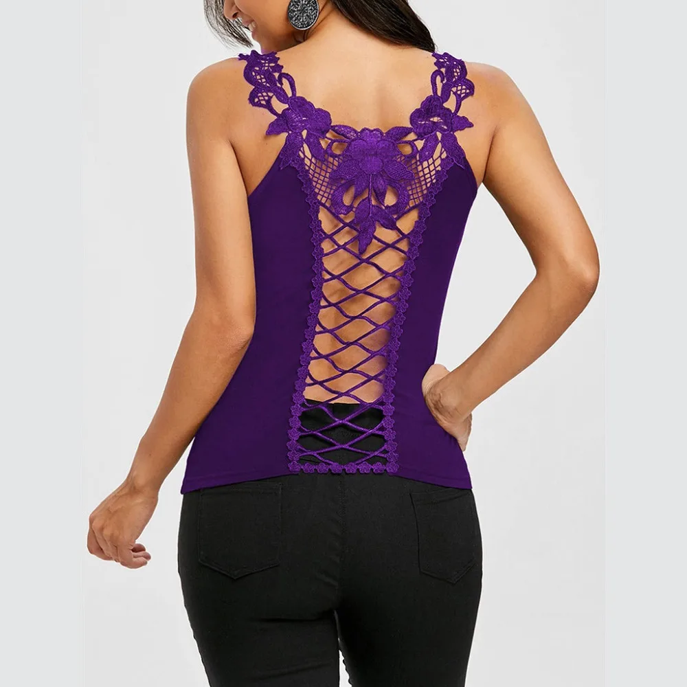 Women Pure Color Hollowing Out Round Collar Sleeveless T-shirt Trend Tank Tops summer short sleeve female t-shirts top 2019
Women Pure Color Hollowing Out Round Collar Sleeveless T-shirt Trend Tank Tops summer short sleeve female t-shirts top 2019