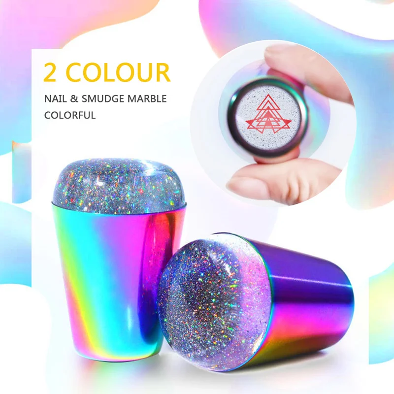 Nail Printing Tools Large Handle Seal Symphony Laser Silicone Print Head Colorful Silicone Soft Seal Printing Stamping Stamper
Nail Printing Tools Large Handle Seal Symphony Laser Silicone Print Head Colorful Silicone Soft Seal Printing Stamping Stamper