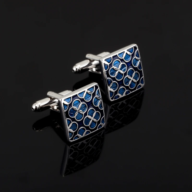 Vintage Pattern blue Cufflinks for Mens Jewelry Shirt Cufflinks Brand Cuff Buttons Silvery Cuff Link High Quality Wedding
Vintage Pattern blue Cufflinks for Mens Jewelry Shirt Cufflinks Brand Cuff Buttons Silvery Cuff Link High Quality Wedding