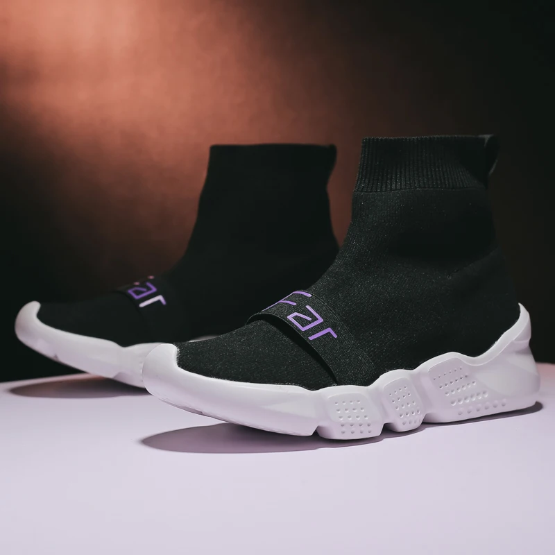 2019 Hot style high-top socks shoes Korean version women's shoes lightweight non-slip MD bottom womens black slip on sneakers
2019 Hot style high-top socks shoes Korean version women's shoes lightweight non-slip MD bottom womens black slip on sneakers