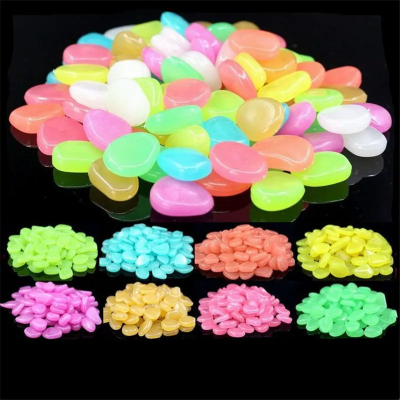 100Pcs /Lot Aquarium Luminous Stones Glow In The Dark Artificial Pebbles Stones Garden Decoration Fish Tank Decor
100Pcs /Lot Aquarium Luminous Stones Glow In The Dark Artificial Pebbles Stones Garden Decoration Fish Tank Decor