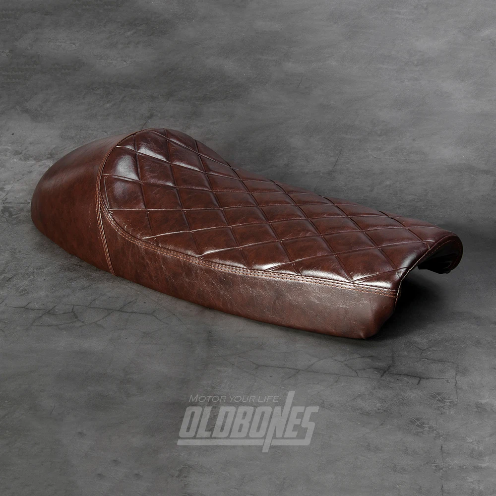 OLDBONES Universal Cafe Racer Motorbike Seat Hump Rhombus Coining Motorcycle Seat Cushion Refit motor Seat MASH125 MASH250
OLDBONES Universal Cafe Racer Motorbike Seat Hump Rhombus Coining Motorcycle Seat Cushion Refit motor Seat MASH125 MASH250