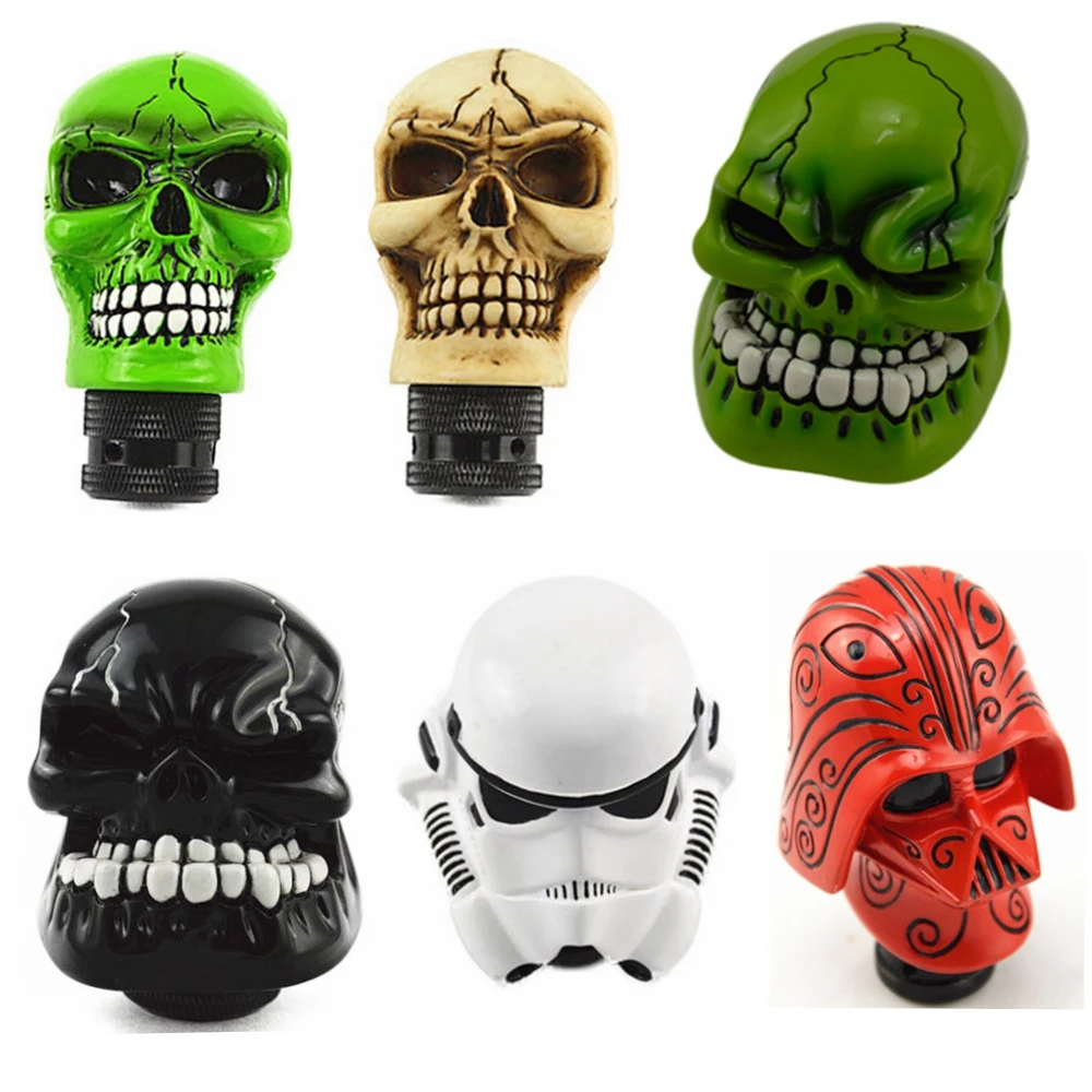 Gear Shift Knob Universal Car Manual Gear stick Shift Shifter Lever Knob Wicked Carved Skull refit Decoration Gear Stick
Gear Shift Knob Universal Car Manual Gear stick Shift Shifter Lever Knob Wicked Carved Skull refit Decoration Gear Stick