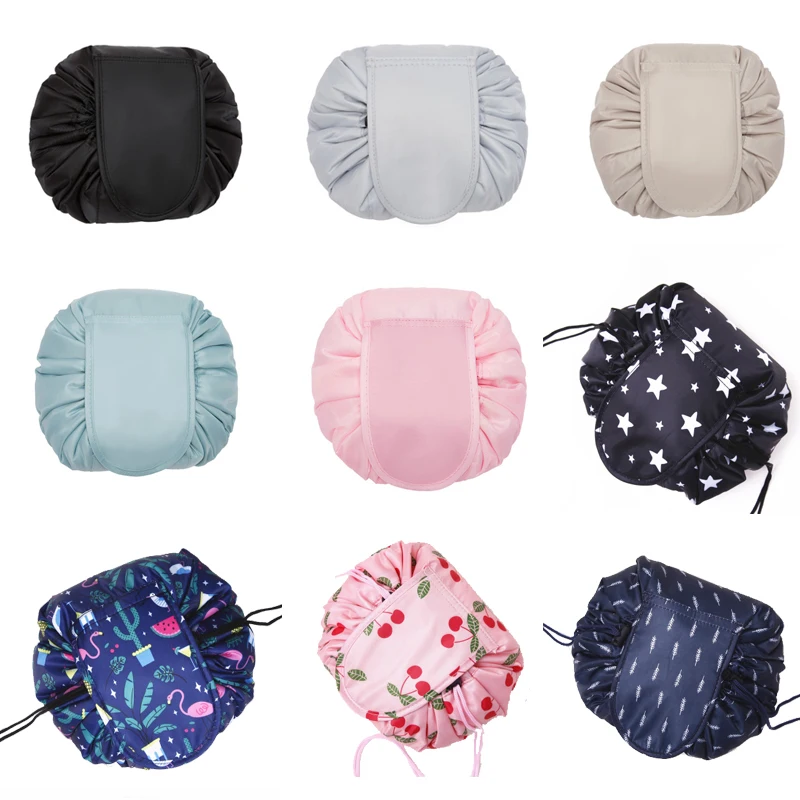 Drawstring Travel Cosmetic Bag Women Makeup Bag Organizer Make Cosmetic Bag Case Storage Pouch Toiletry Beauty Kit Box
Drawstring Travel Cosmetic Bag Women Makeup Bag Organizer Make Cosmetic Bag Case Storage Pouch Toiletry Beauty Kit Box