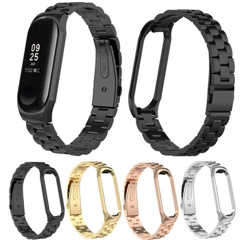 Fashion Stainless Steel Watch Band Strap Bracelet + Metal Case Cover For Xiaomi mi Band 3 Fitness Replacement Bracelet Wristband
Fashion Stainless Steel Watch Band Strap Bracelet + Metal Case Cover For Xiaomi mi Band 3 Fitness Replacement Bracelet Wristband
