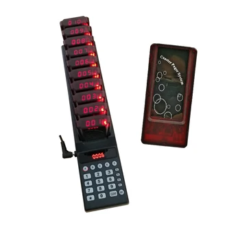 K-TP10 Restaurant Pager Waiter Calling System Wireless Paging Queue System 10 Call Buzzer Quiz Customer Service Equipment
K-TP10 Restaurant Pager Waiter Calling System Wireless Paging Queue System 10 Call Buzzer Quiz Customer Service Equipment