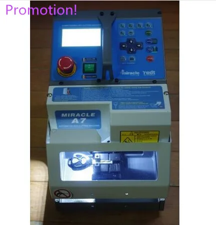 Big Promotion Automatic Electronic MIRACLE-A7 Key Cutting Machine MIRACLEA7 MIRACLE A7 Car Key cutter
Big Promotion Automatic Electronic MIRACLE-A7 Key Cutting Machine MIRACLEA7 MIRACLE A7 Car Key cutter