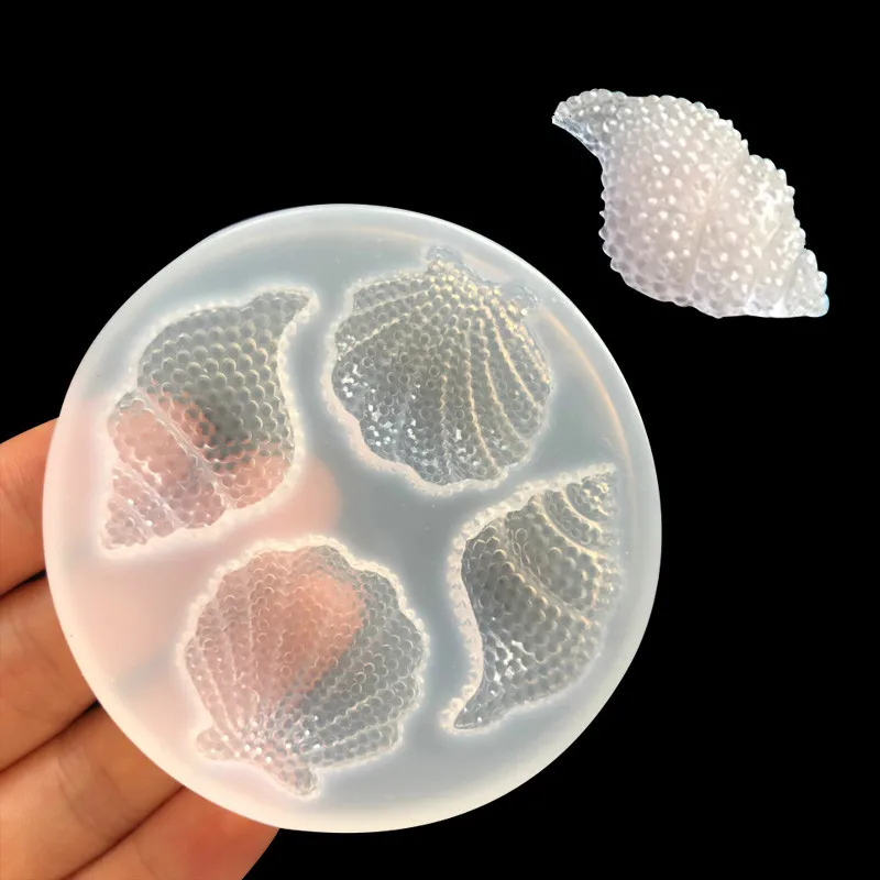 New mirror flash shell silica gel mold conch drop adhesive accessories mobile phone shell decoration materials mold 16674
New mirror flash shell silica gel mold conch drop adhesive accessories mobile phone shell decoration materials mold 16674