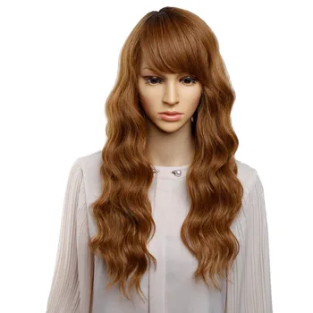 Amir Hair Wig Long Wavy Wigs for Women African American Synthetic Hair Brown Wigs with Bangs Heat Resistant Wig Cosplay
Amir Hair Wig Long Wavy Wigs for Women African American Synthetic Hair Brown Wigs with Bangs Heat Resistant Wig Cosplay