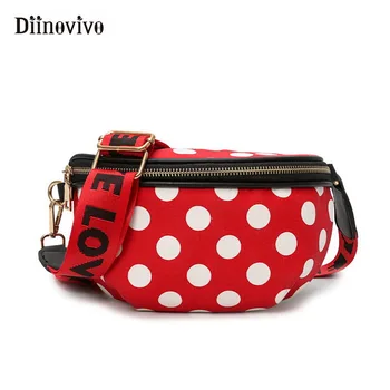 DIINOVIVO Fashion Fanny Pack Dot Women Waist Bag Belt Casual Letter Phone Pouch Designer Shoulder Bag Hip Sac A Main WHDV0612
DIINOVIVO Fashion Fanny Pack Dot Women Waist Bag Belt Casual Letter Phone Pouch Designer Shoulder Bag Hip Sac A Main WHDV0612
