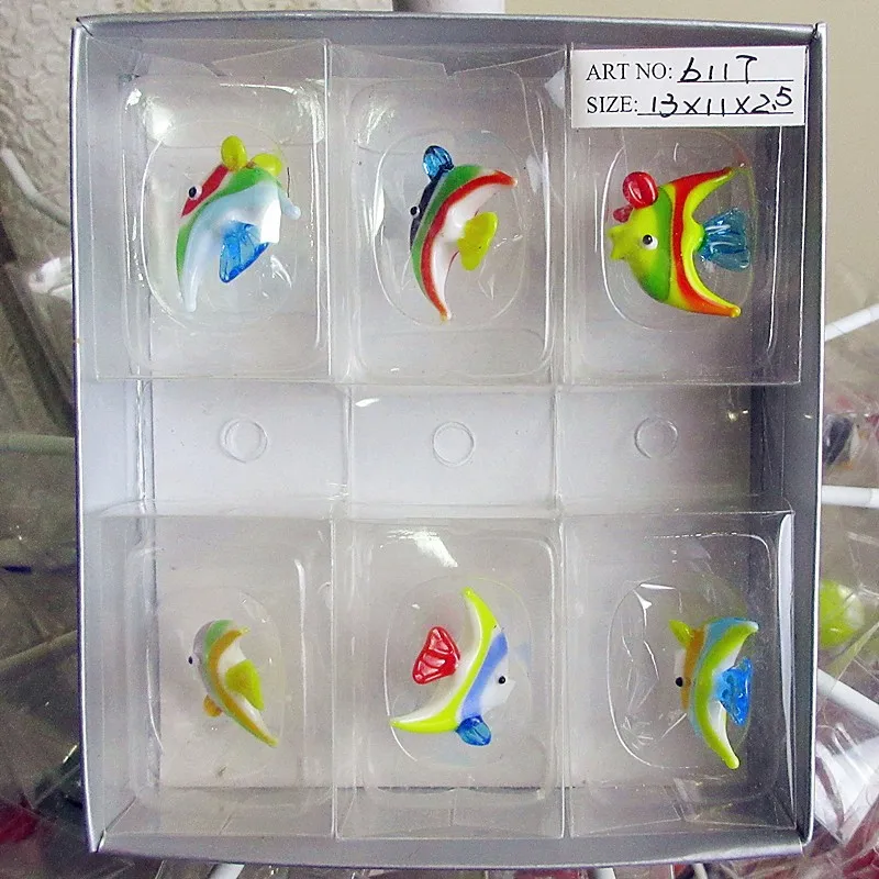 Manufacturer production! Custom Micro marine World glass crafts Figurines aquarium decoration tropical fish statue Pendant Gift
Manufacturer production! Custom Micro marine World glass crafts Figurines aquarium decoration tropical fish statue Pendant Gift