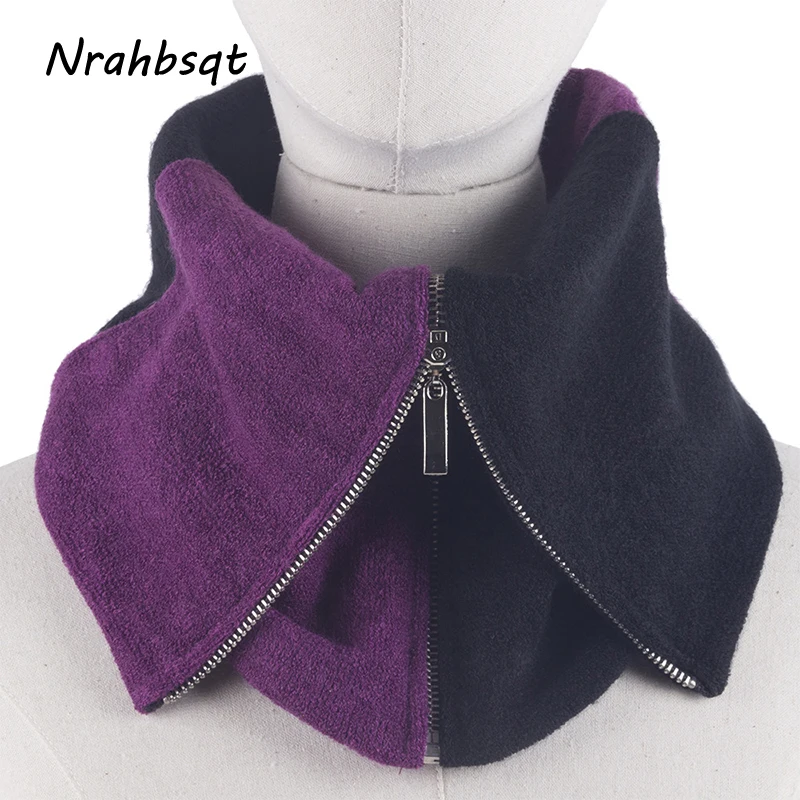 NRAHBSQT Color Matching Winter Bandana Neck Warmer Men And Women Fleece Scarf Outdoor Wind Zipper Collar Neck Cover Scarf TJ011
NRAHBSQT Color Matching Winter Bandana Neck Warmer Men And Women Fleece Scarf Outdoor Wind Zipper Collar Neck Cover Scarf TJ011