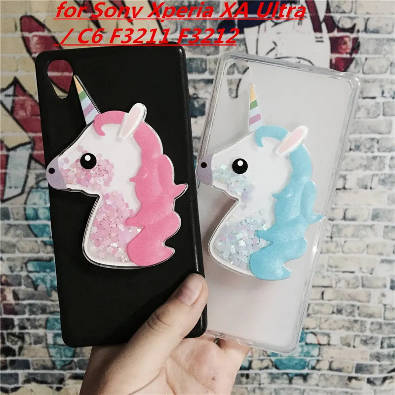 3D Unicorn Quicksand Liquid Soft Silicone Case for Sony Xperia XA Ultra / C6 F3211 F3212 Phone Cover Cartoon Diamond Funda Coque
3D Unicorn Quicksand Liquid Soft Silicone Case for Sony Xperia XA Ultra / C6 F3211 F3212 Phone Cover Cartoon Diamond Funda Coque