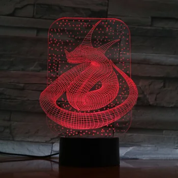 Stereo 3D Visual LED Energy-Saving Lamps 7 Colors Changing Decorative Night Light Veilleuses Pour Enfants USB Lampara Infantil
Stereo 3D Visual LED Energy-Saving Lamps 7 Colors Changing Decorative Night Light Veilleuses Pour Enfants USB Lampara Infantil