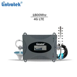 Lintratek репитер 4g усилитель 1800Mhz бустер усилитель 4g lte усилитель звука мобильный телефон спец сигнал ретранслятор усилитель сигнала репитер ...