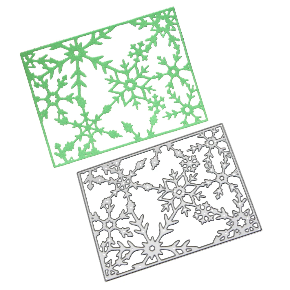 Christmas Dies Snowflake Metal Christmas Cutting Dies Stencil Embossing Scrapbooking Dies DIY Photo Album Cards Decorative Craft
Christmas Dies Snowflake Metal Christmas Cutting Dies Stencil Embossing Scrapbooking Dies DIY Photo Album Cards Decorative Craft