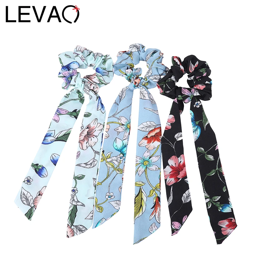 LEVAO Floral Print Scrunchie Elastic Hairbands Knot Ribbon Head Rope Hair Accessories Women Striped Girls Hair Ties Headband
LEVAO Floral Print Scrunchie Elastic Hairbands Knot Ribbon Head Rope Hair Accessories Women Striped Girls Hair Ties Headband